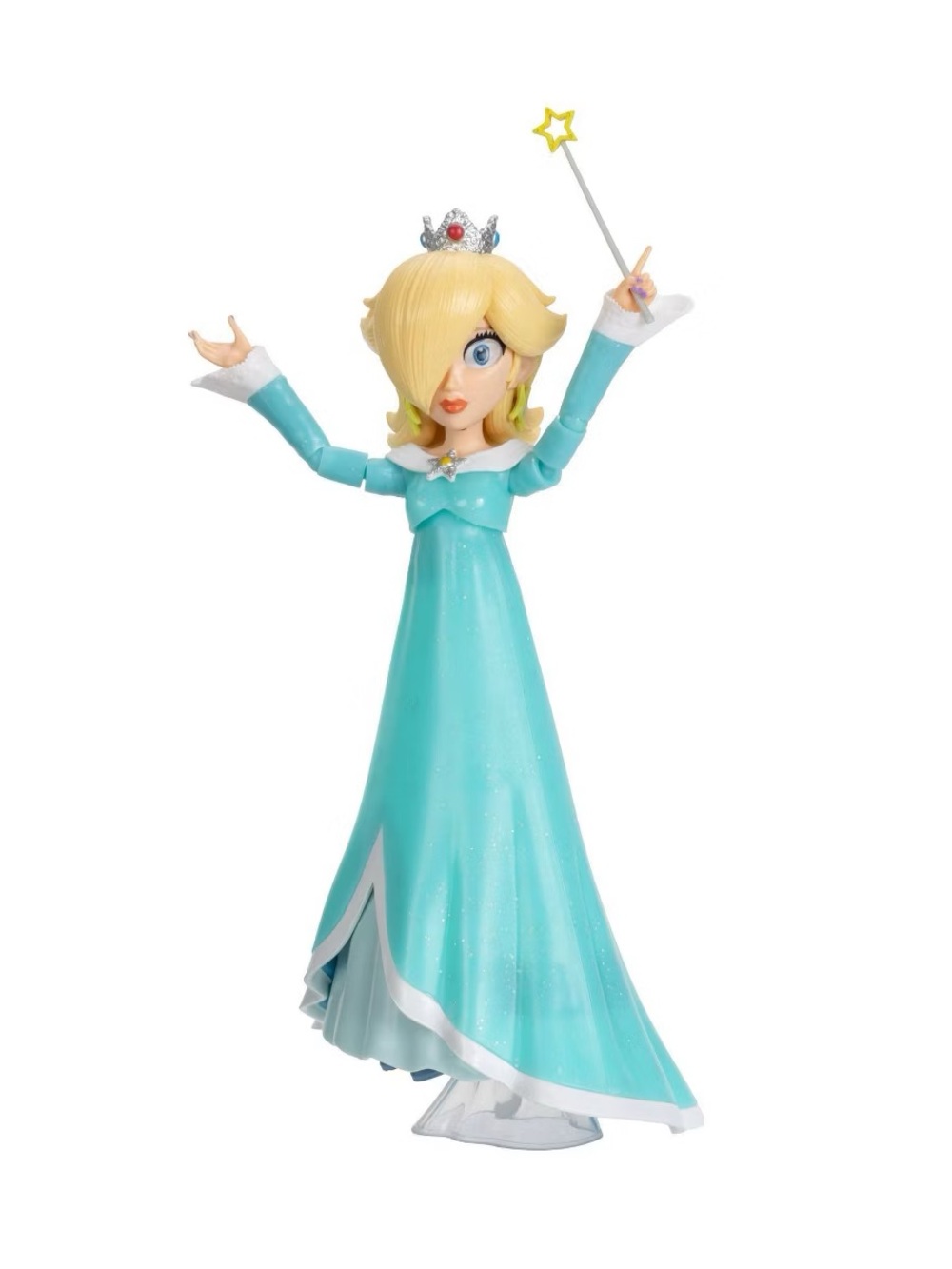 Nintendo Super Mario World Rosalina Figure in Light Blue & Brand New Sealed Toy - Picture 10 of 12